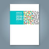 minimal geometric shapes design background for business annual report book cover brochure flyer poster vector