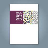 minimal geometric shapes design background for business annual report book cover brochure flyer poster vector