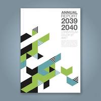 minimal geometric shapes design background for business annual report book cover brochure flyer poster vector