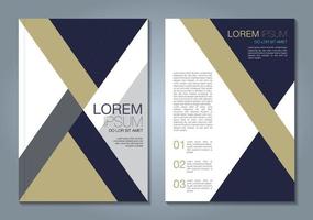 minimal geometric shapes design background for business annual report book cover brochure flyer poster vector