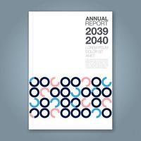 minimal geometric shapes design background for business annual report book cover brochure flyer poster vector