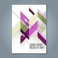 minimal geometric shapes design background for business annual report book cover brochure flyer poster vector