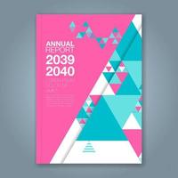 minimal geometric shapes design background for business annual report book cover brochure flyer poster vector