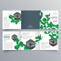 Brochure design 499 vector