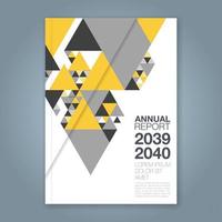 minimal geometric shapes design background for business annual report book cover brochure flyer poster vector