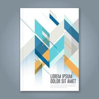 minimal geometric shapes design background for business annual report book cover brochure flyer poster vector