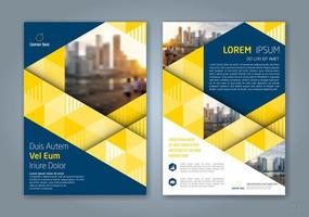 fondo de diseño de formas geométricas mínimas para informe anual de negocios portada de libro folleto folleto cartel vector