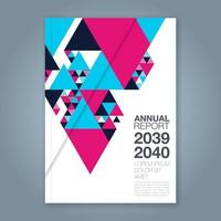 minimal geometric shapes design background for business annual report book cover brochure flyer poster vector