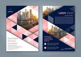 minimal geometric shapes design background for business annual report book cover brochure flyer poster vector