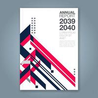 minimal geometric shapes design background for business annual report book cover brochure flyer poster vector