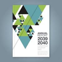 minimal geometric shapes design background for business annual report book cover brochure flyer poster vector