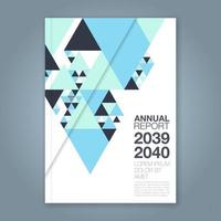 minimal geometric shapes design background for business annual report book cover brochure flyer poster vector