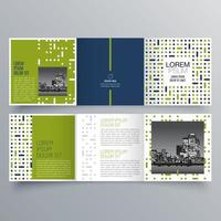 Brochure design 472 vector