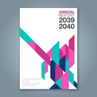 minimal geometric shapes design background for business annual report book cover brochure flyer poster vector