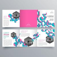 Brochure design 466 vector