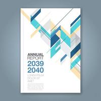 minimal geometric shapes design background for business annual report book cover brochure flyer poster vector