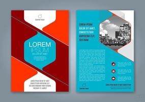 fondo de diseño de formas geométricas mínimas para informe anual de negocios portada de libro folleto folleto cartel vector