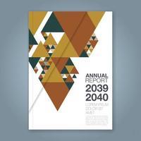 minimal geometric shapes design background for business annual report book cover brochure flyer poster vector