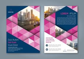 fondo de diseño de formas geométricas mínimas para informe anual de negocios portada de libro folleto folleto cartel vector