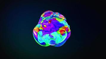 esfera magica liquida 3d video
