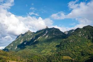 Green mountain view at Chiang Dao photo
