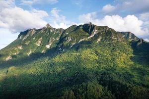 Green mountain view at Chiang Dao photo