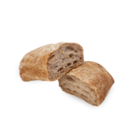 Ciabatta Bread cutout, Png file