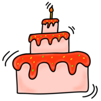 Festive fun Cake png