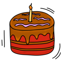 festlicher Spaßkuchen png