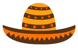 lindo colorido sombrero png archivo