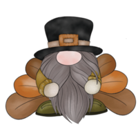 Thanksgiving dekoratives Element png