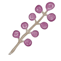 blomma akvarell element clipart png