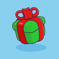 Isometric 3d gift cartoon icon illustration isolated object vector