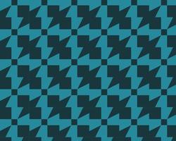 Geometric abstract seamless pattern, with blue retro color combination, Background vector