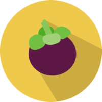 platta ikoner frukt och grönsaker png