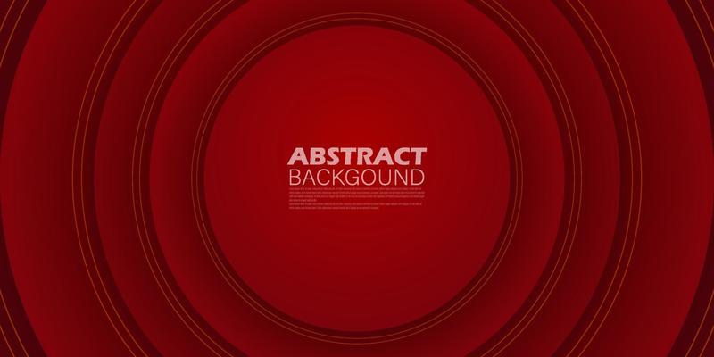 Red background vector overlap layer on dark space for background design. editable Eps10 Vector Template