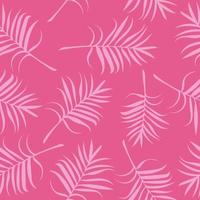 palm leaves tropical seamless pattern. hand drawn . wallpaper, textile, wrapping paper, background, floral print. trendy colors 2022 vector