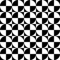 black and white seamless pattern vector