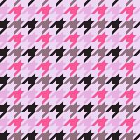 seamless surface pattern design with houndstooth vector
