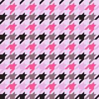 seamless surface pattern design with houndstooth vector