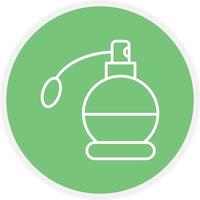 Fragrance Line Inverted Icon vector