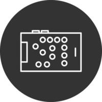 Braille Line Inverted Icon