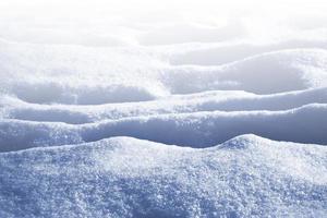 antecedentes. paisaje de invierno la textura de la nieve foto