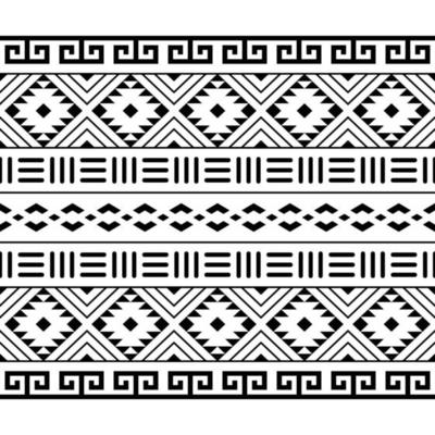 Seamless ethnic and aztec tribal pattern. Background for fabric, wallpaper, card template, wrapping paper, carpet, textile, cover. ethnic style pattern