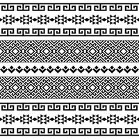Seamless ethnic and aztec tribal pattern. Background for fabric, wallpaper, card template, wrapping paper, carpet, textile, cover. ethnic style pattern vector