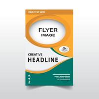 rate Book Cover Design Template in A4. Can be adapt to Brochure, Annual Report, Magazine,Poster, Business Presentation, Portfolio, Flyer, Banner. vector