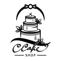 Cake Shop Logos vector