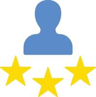 Customer experience vector icon. satisfaction rating vector icon. Rating icon