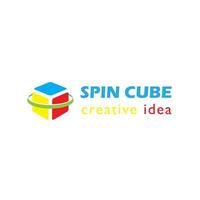 cube logo design vector