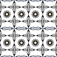 patrón geométrico boho patrón étnico tonos blancos y negros diseñados para papeles pintados, prendas de vestir, chales, batik, telas, patrones bordados, bufandas, ilustraciones de vectores de temas étnicos.